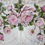 Thumbnail: Original Pink Rose Painting Shabby Chic Antique Ceiling Tin Garland Swags