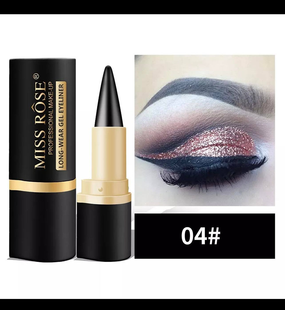 Küçük resim: Miss Rose Waterproof Gel Eyeliner