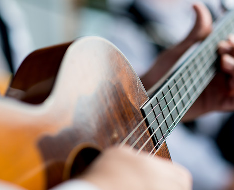 CrossWay Christian Fellowship Guitar Worship Image