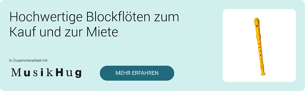 Blockflöten von Musik Hug