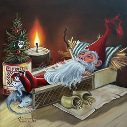 "Merry little Christmas"