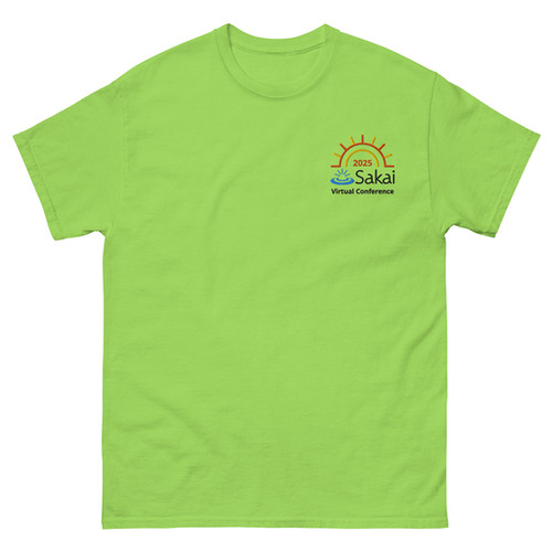 SVC25 Unisex Classic Tee | Sakai LMS