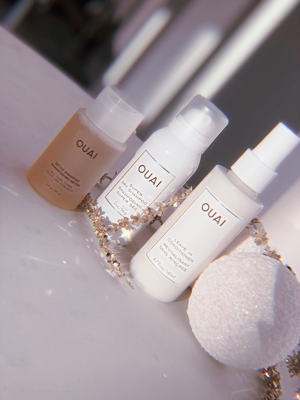 The Ouai Luxury Haircare Suitable for all hair types. the ouai luxury haircare