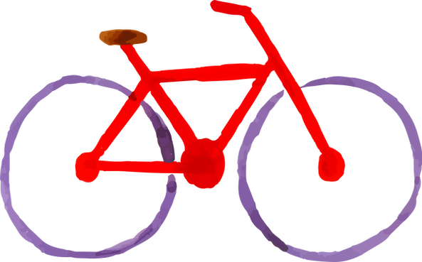 自転車のイラスト