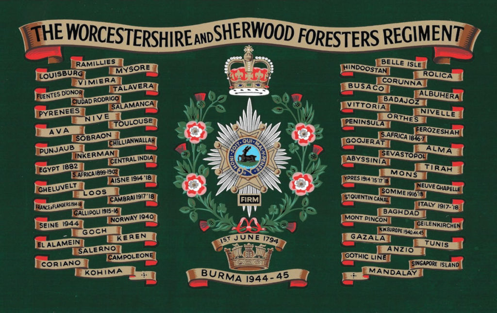Worcestershire & Sherwood Foresters Regiment Ice Bucket