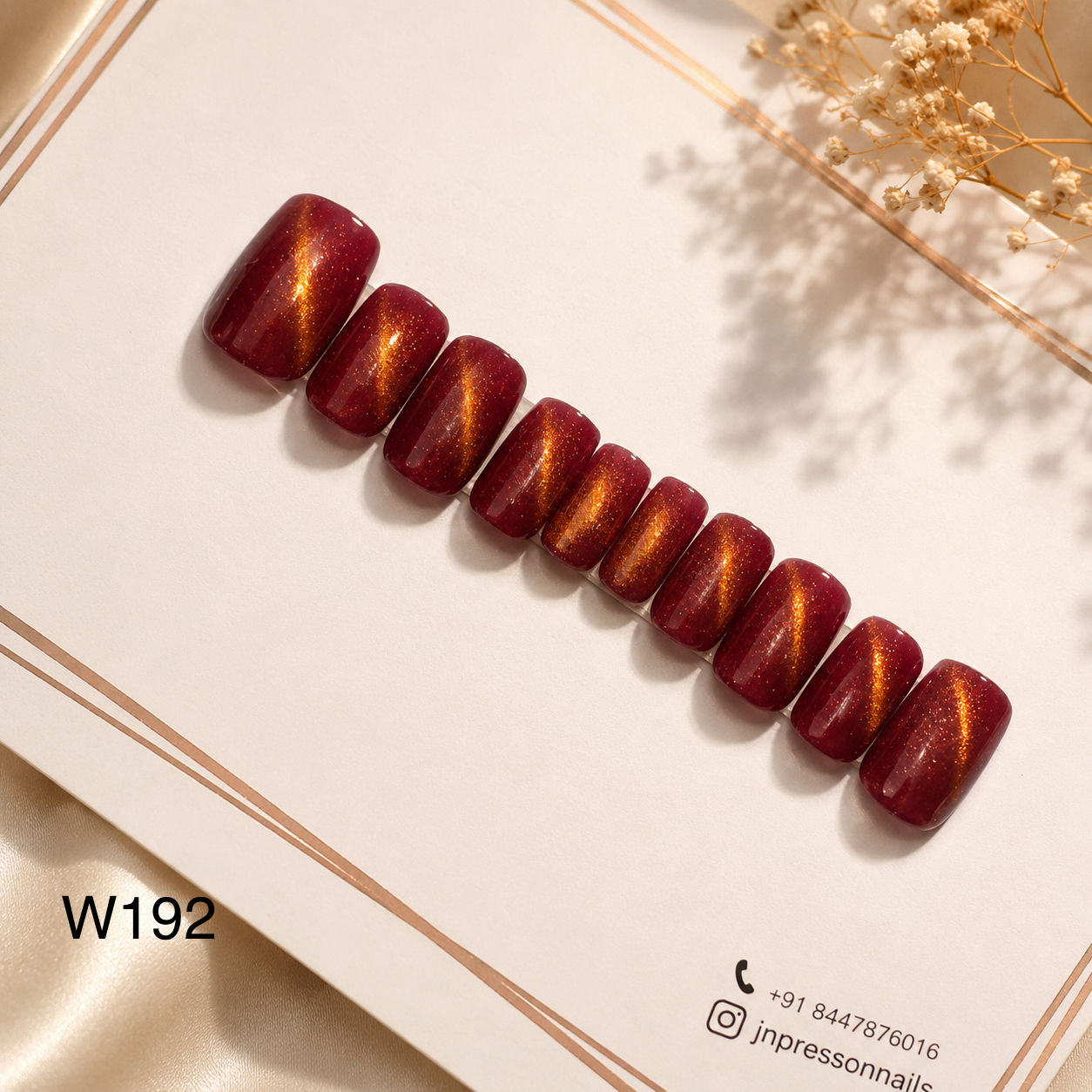Crimson Ember Cat Eye | Xs | W192