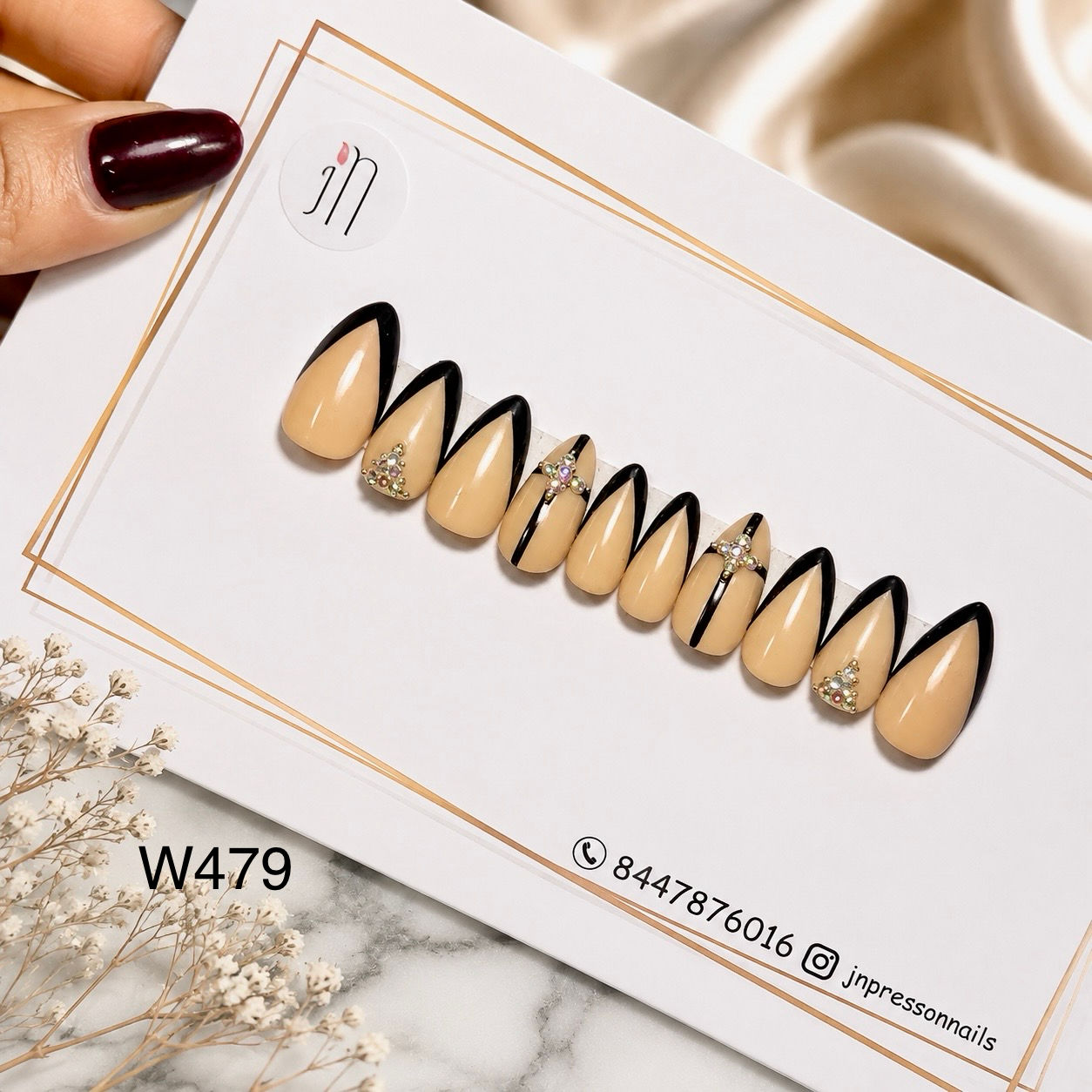 Nude Noir Crystal | Xs | W479
