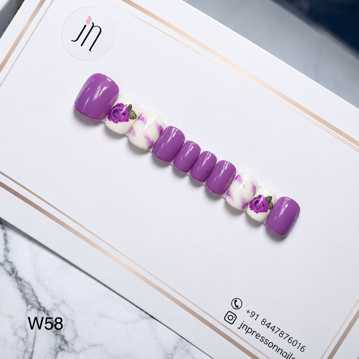 Lavender Bloom | S | W58