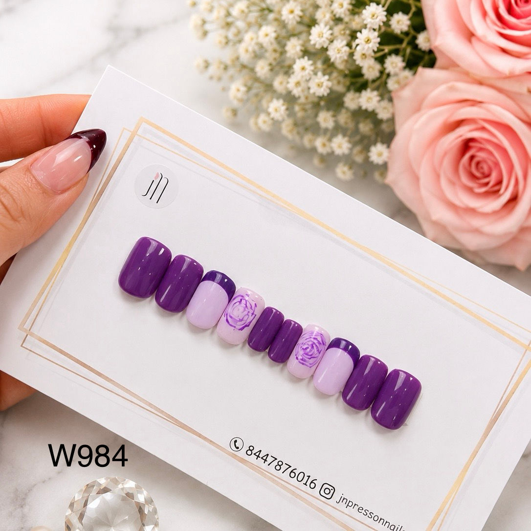 Lavender Rose Bloom | S | W984
