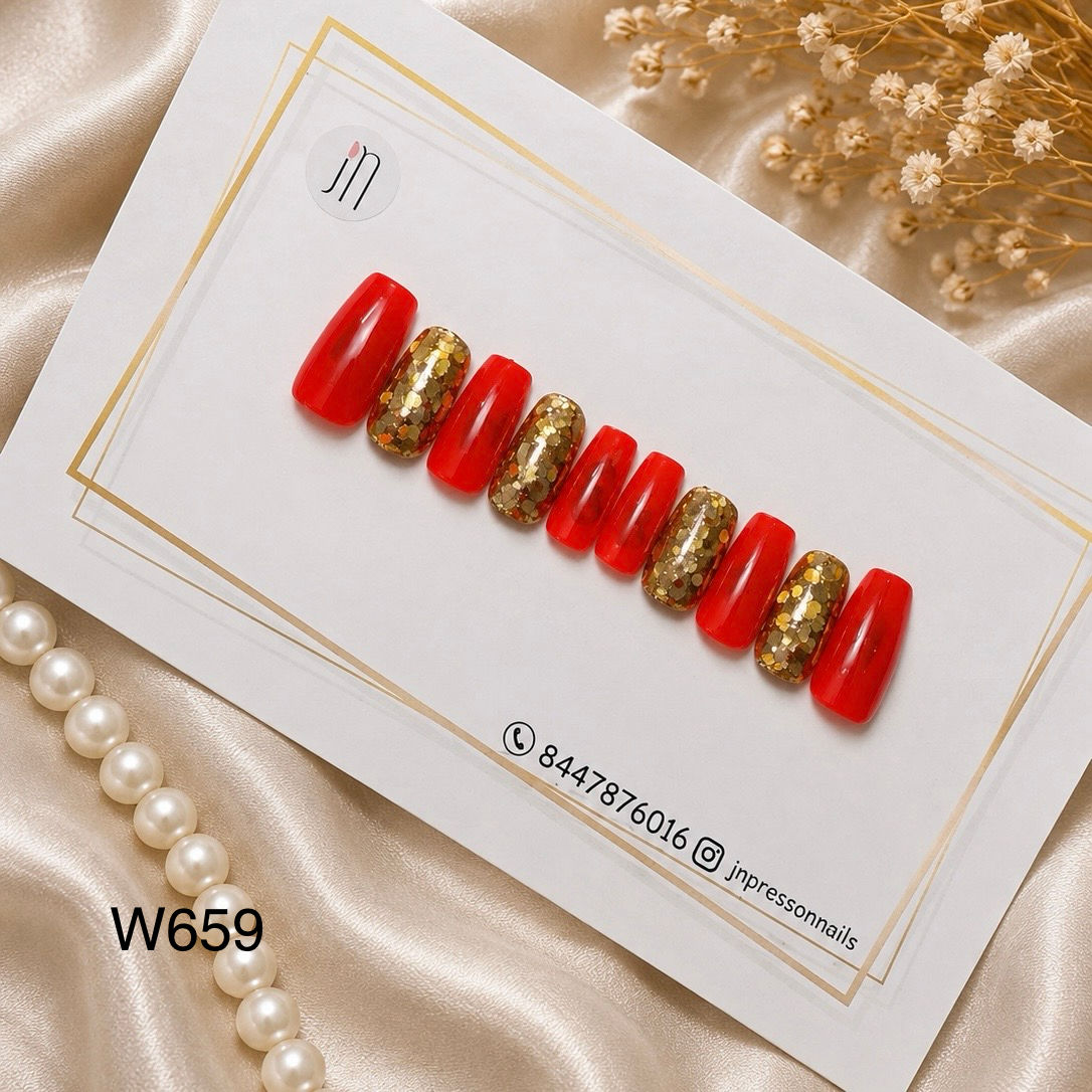 Ruby Gold Confetti | M | W659