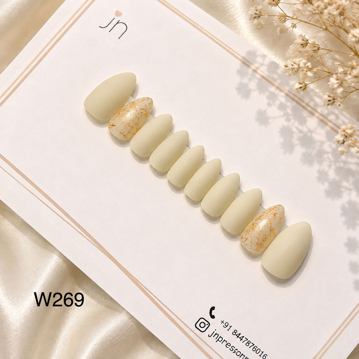 Ivory Gold Veil | M | W269