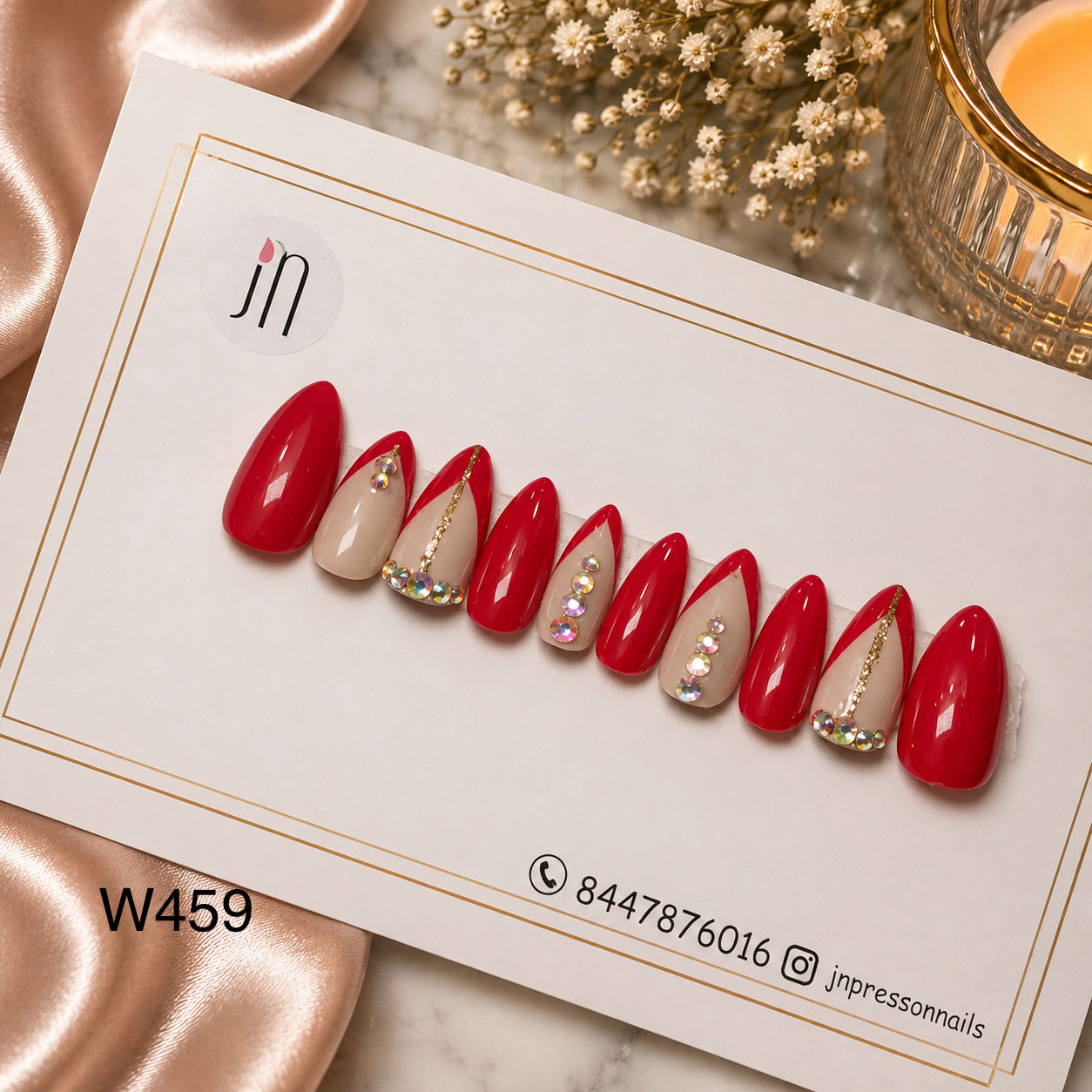 Ruby Luxe Rhinestone | Xs | W459