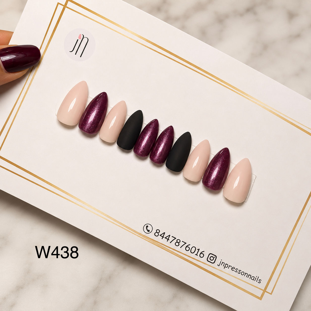 Berry Noir Luxe | Xs | W438