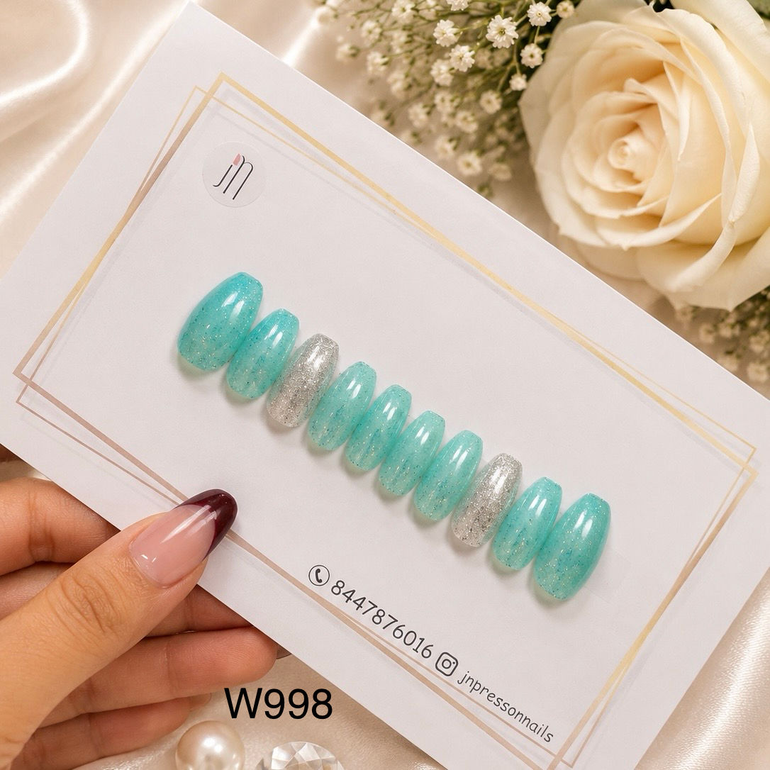 Aqua Frost Sparkle | S | W998