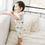 Thumbnail: GOTS Certified Organic Cotton Short Sleeve Romper - Rocking Horse
