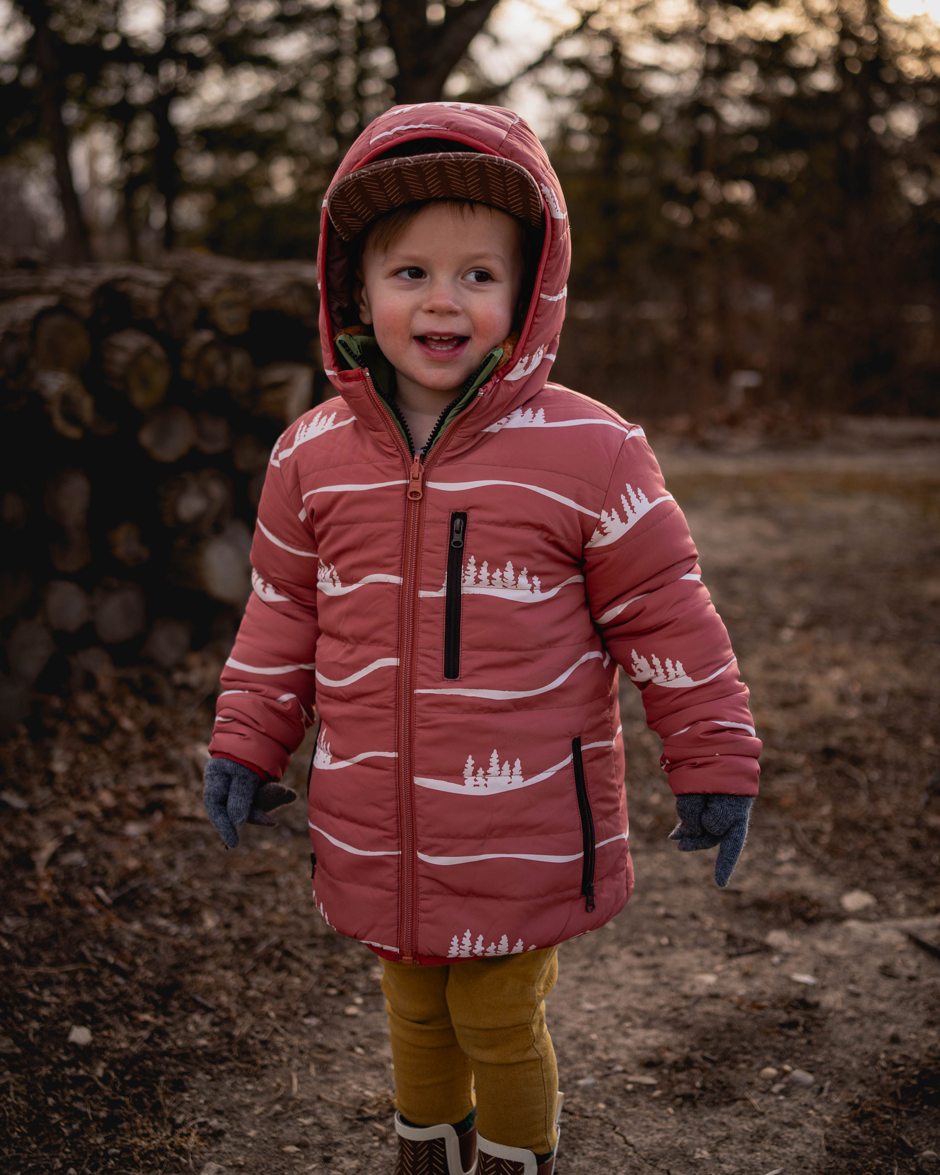 Hills Lightweight Reversible Puffy Jacket - Kids Mountain Adventure Gear