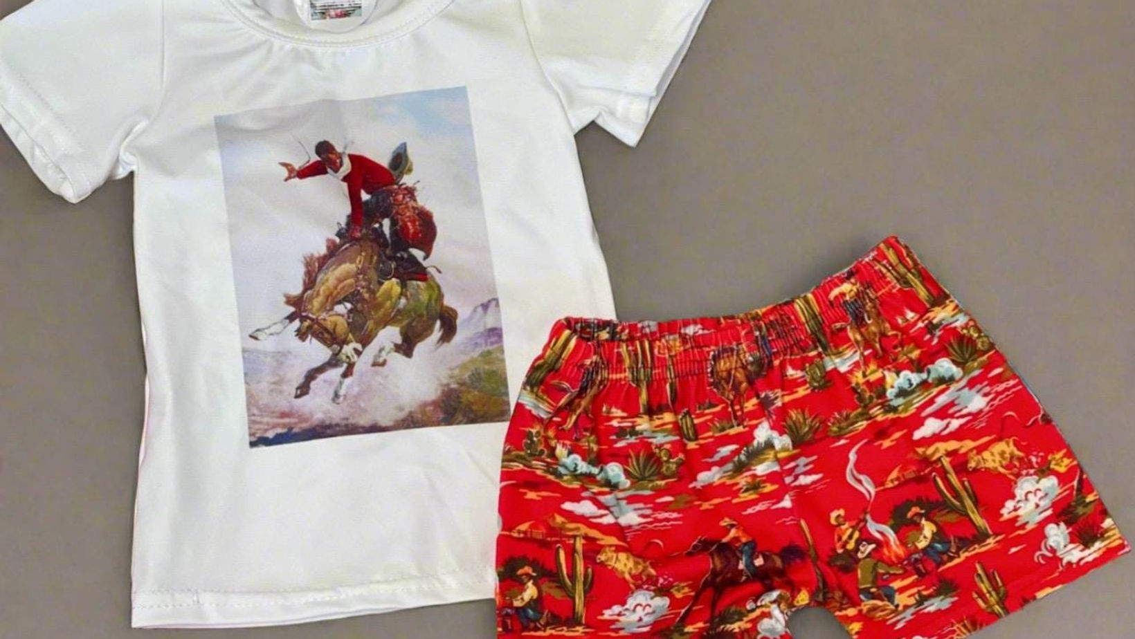 Girls Cowgirl Outfit, Cowboy Shorts