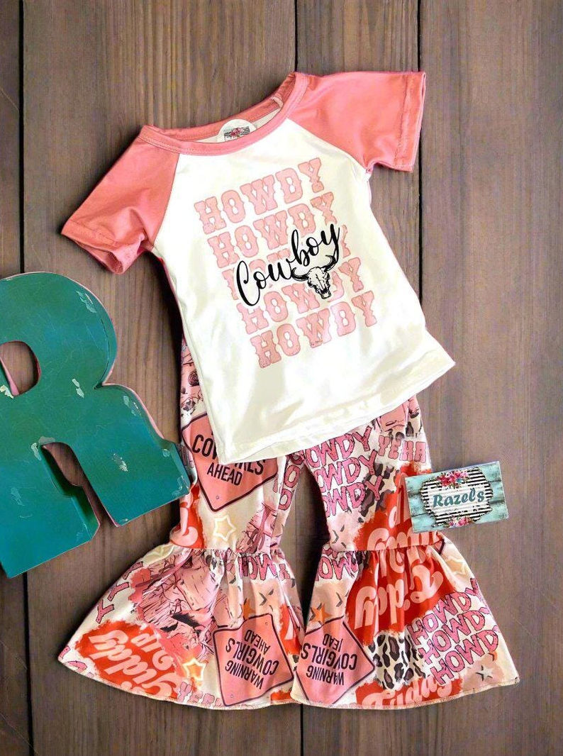 Thumbnail: HOWDY COWBOY, Cowgirl Bell Bottom Outfits