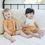 Thumbnail: GOTS Certified Organic Cotton Short Sleeve Romper - Magical Moth