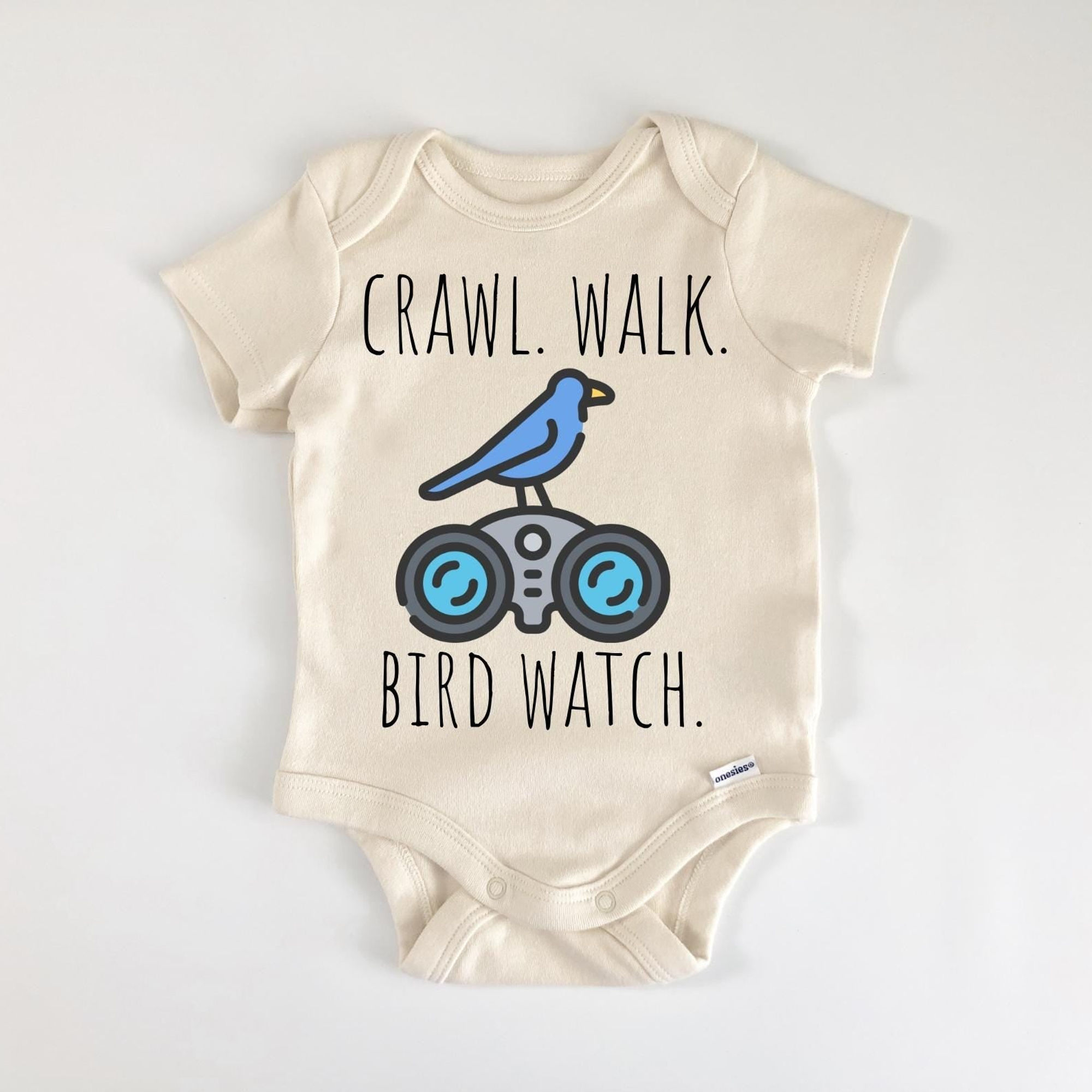 Bird Watching - Baby Boy Girl Clothes Infant Bodysuit Funny Cute