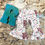 Thumbnail: Floral Highland Cow Bell Bottoms: Western Cowgirl Pants