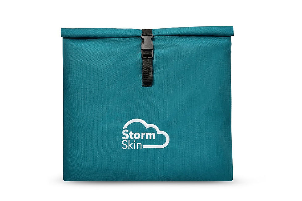 Thumbnail: Blue Waterproof Bike Cover in Bag