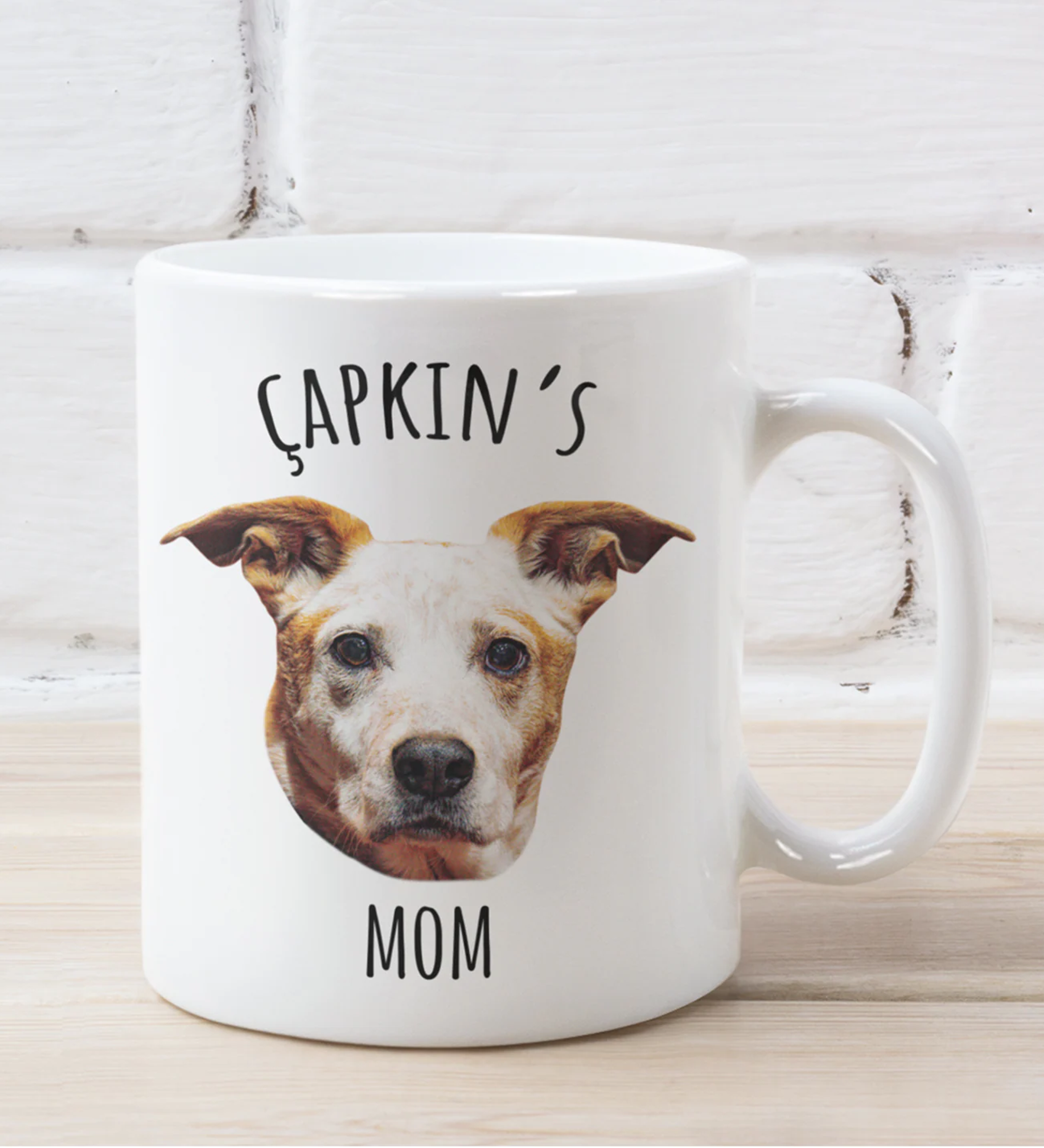 Kişiye Özel Kedi Köpek Kafa İsim Baskılı Erkeğe Kadına Doğum Günü Hediye Kupa