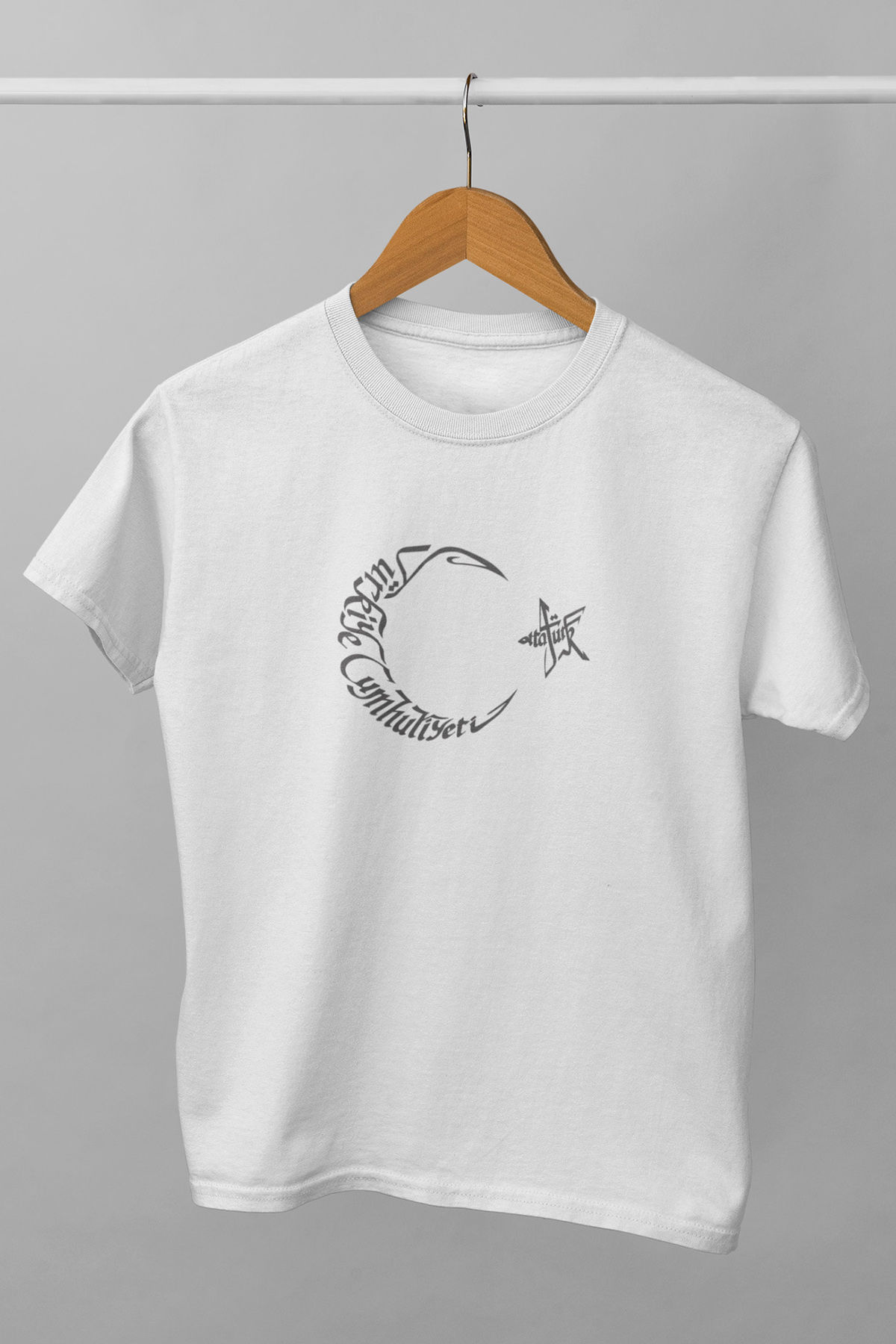 Atatürk Unisex Tişört Sevgililer Anneler Babalar Doğum Günü Hediyesi T-shirt