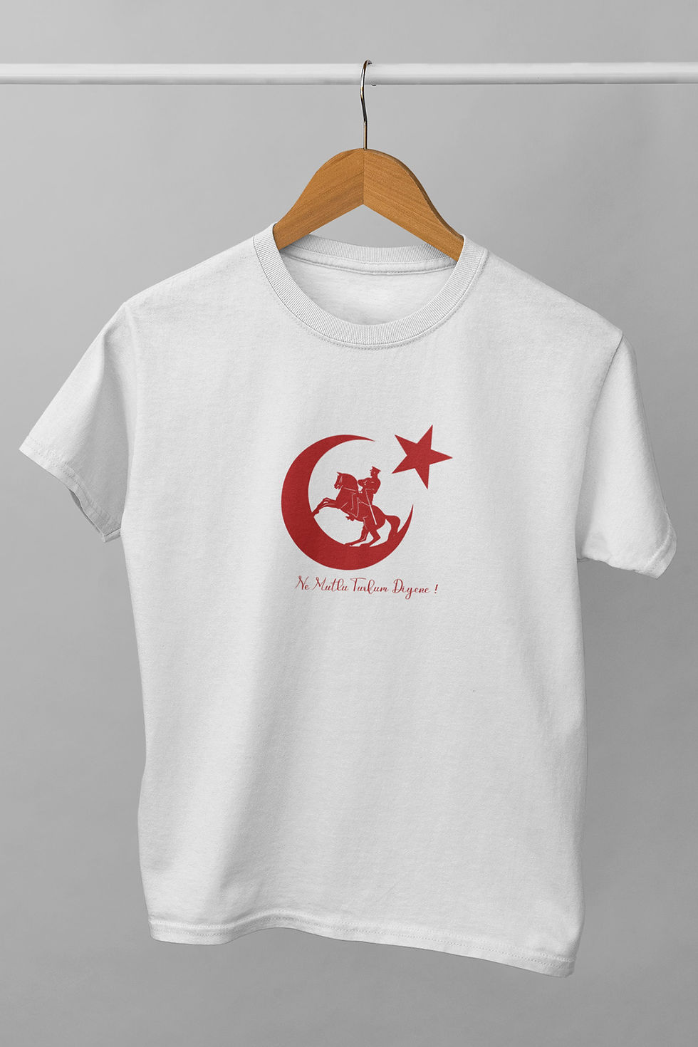 Atatürk Unisex Tişört Sevgililer Anneler Babalar Doğum Günü Hediyesi T-shirt
