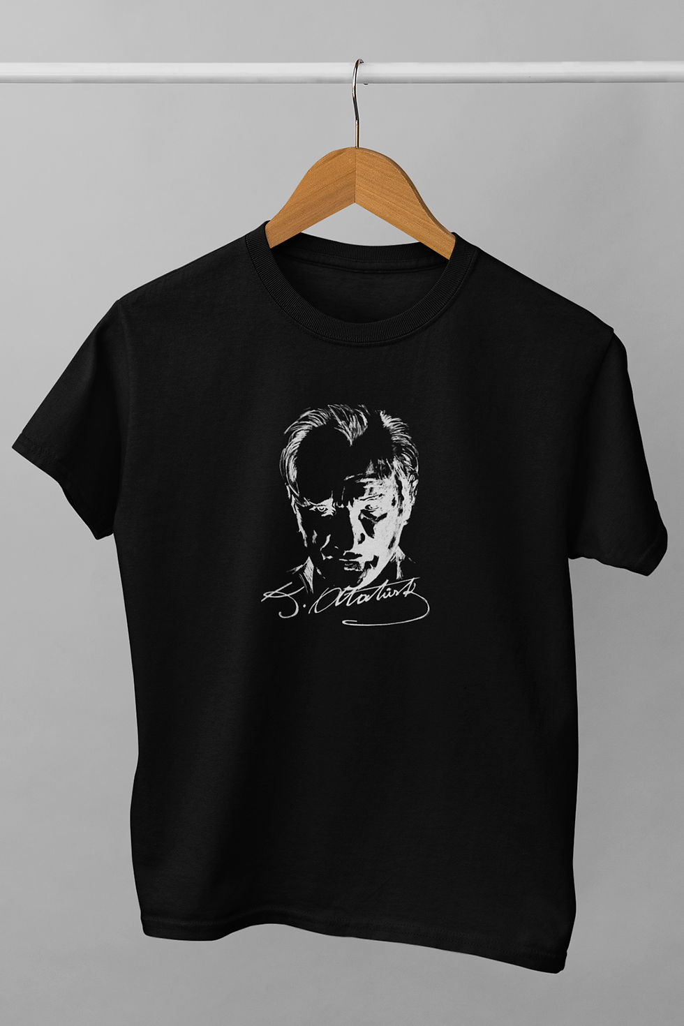 Küçük resim: Atatürk Unisex Tişört Sevgililer Anneler Babalar Doğum Günü Hediyesi T-shirt