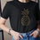 Küçük resim: Sarı Ananas Çizimi Baskılı Tişört Kadın %100 Pamuk