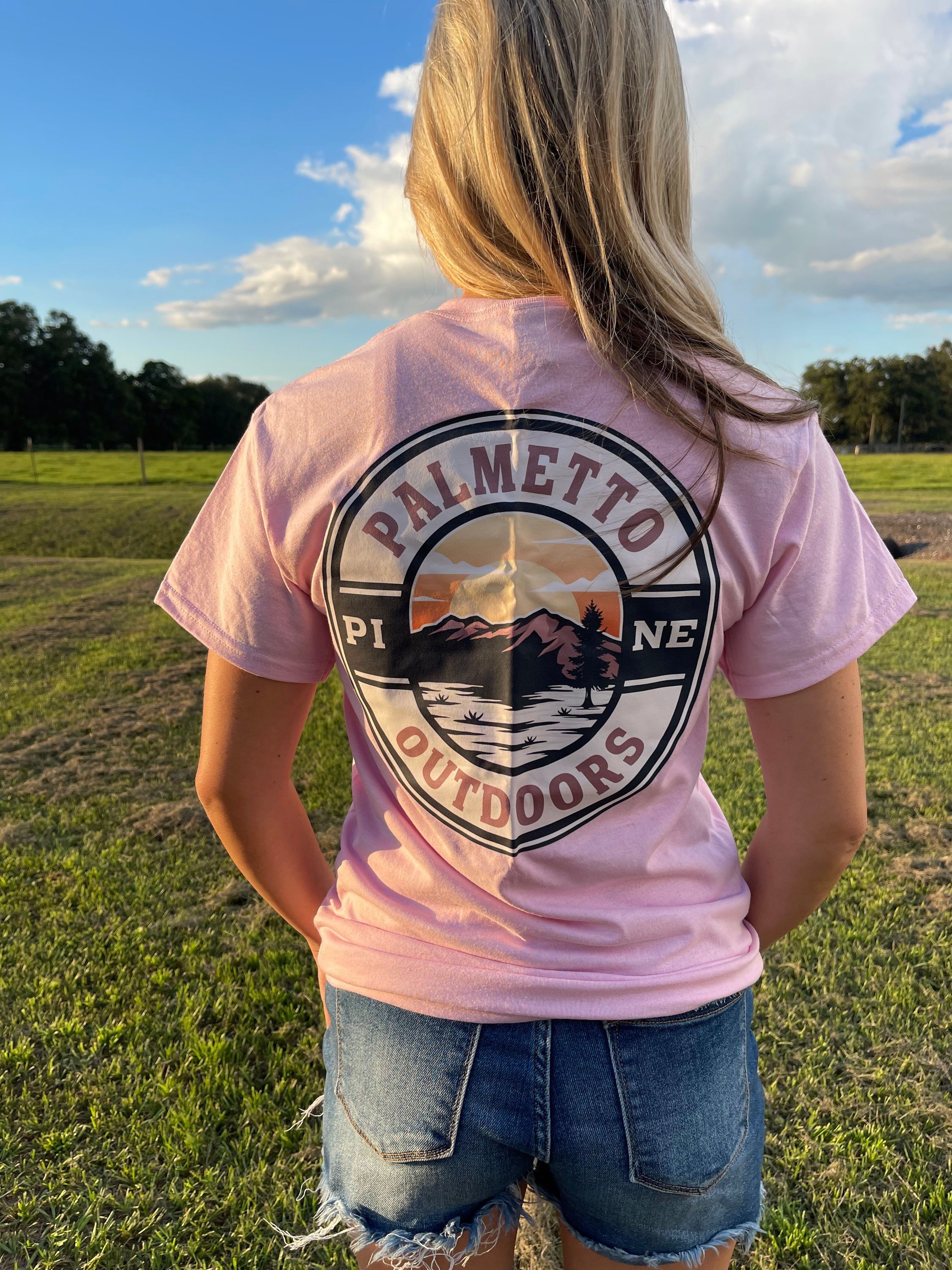Women’s Pink Outdoor Tee