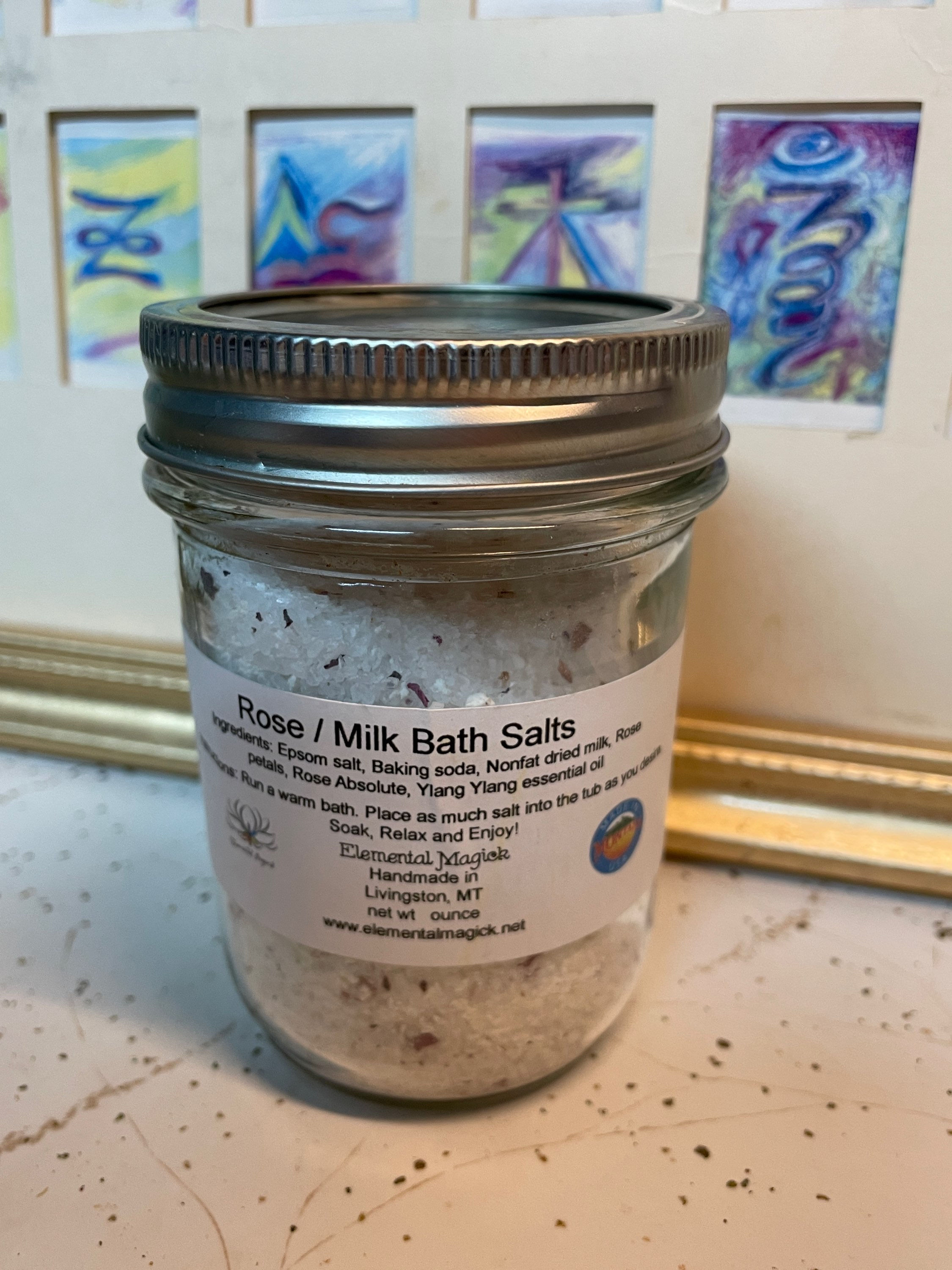 Rose / Milk Bath Salts