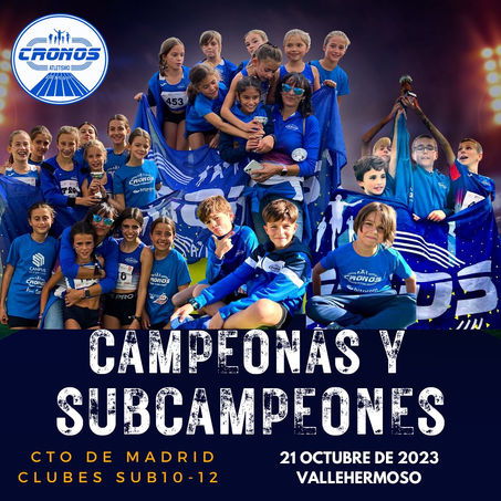 CTO MADRID CLUBES SUB10-12