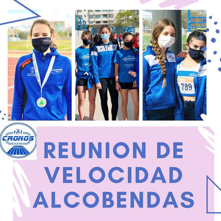 REUNION VELOCIDAD ALCOBENDAS