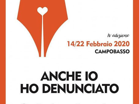 Anche io ho denunciato-Scritti di cuore