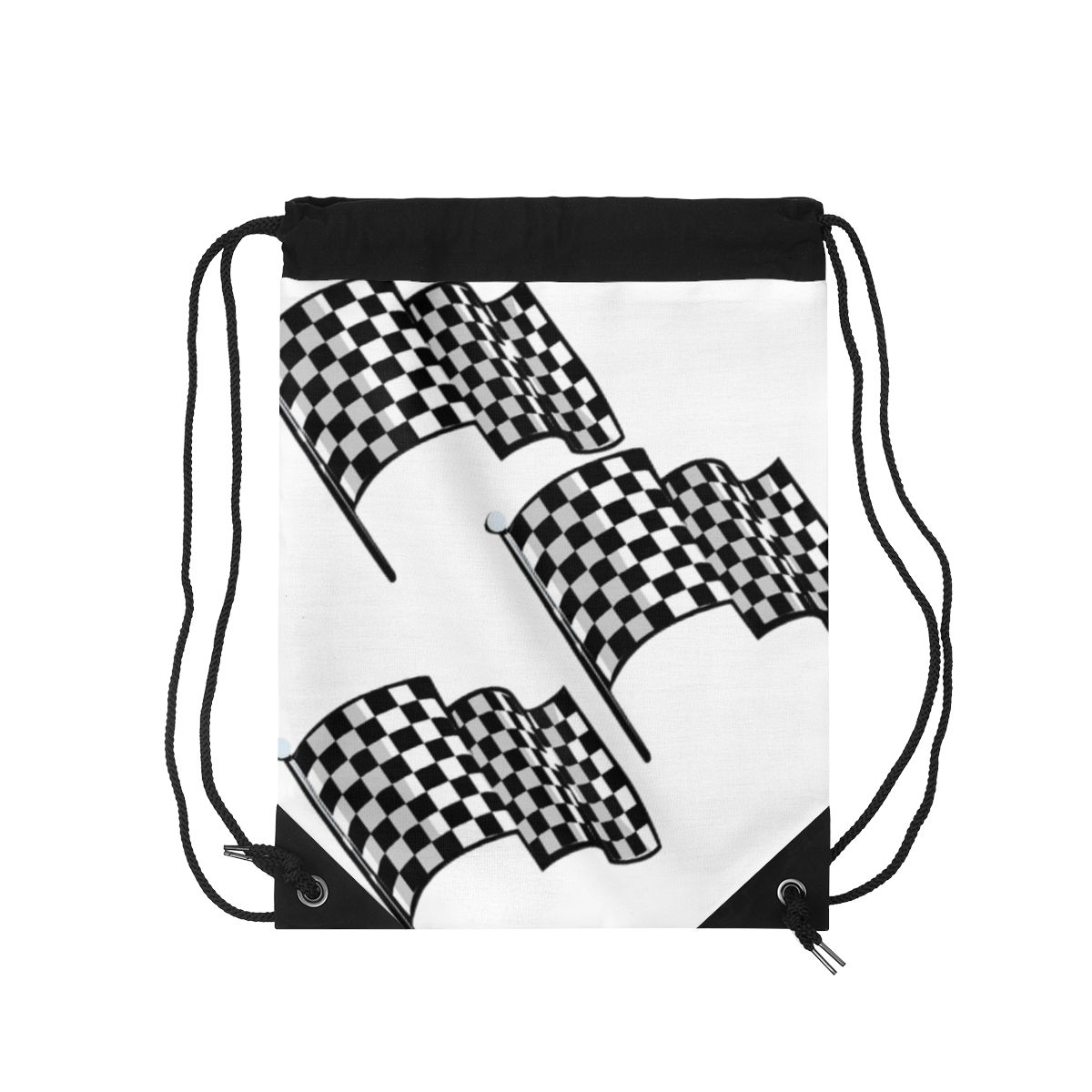 Moto Mom Claw Drawstring Bag