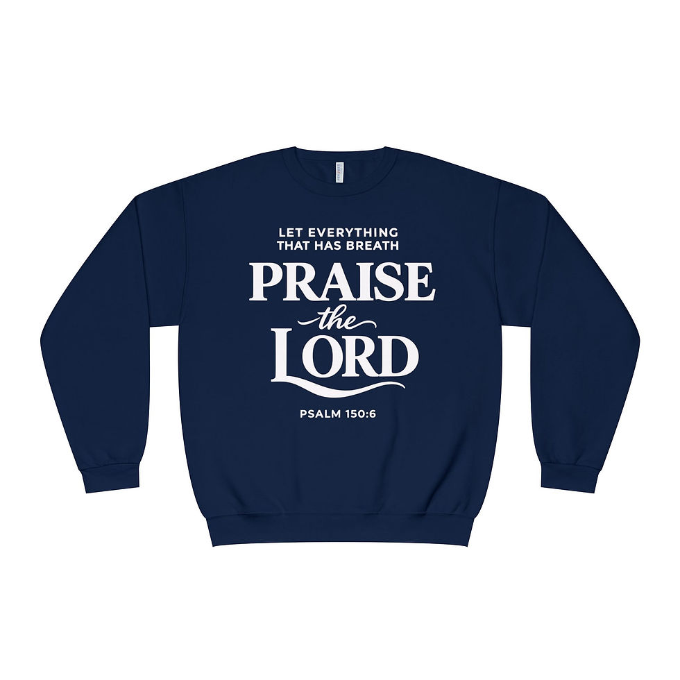 Thumbnail: Praise the Lord Unisex NuBlend® Crewneck Sweatshirt