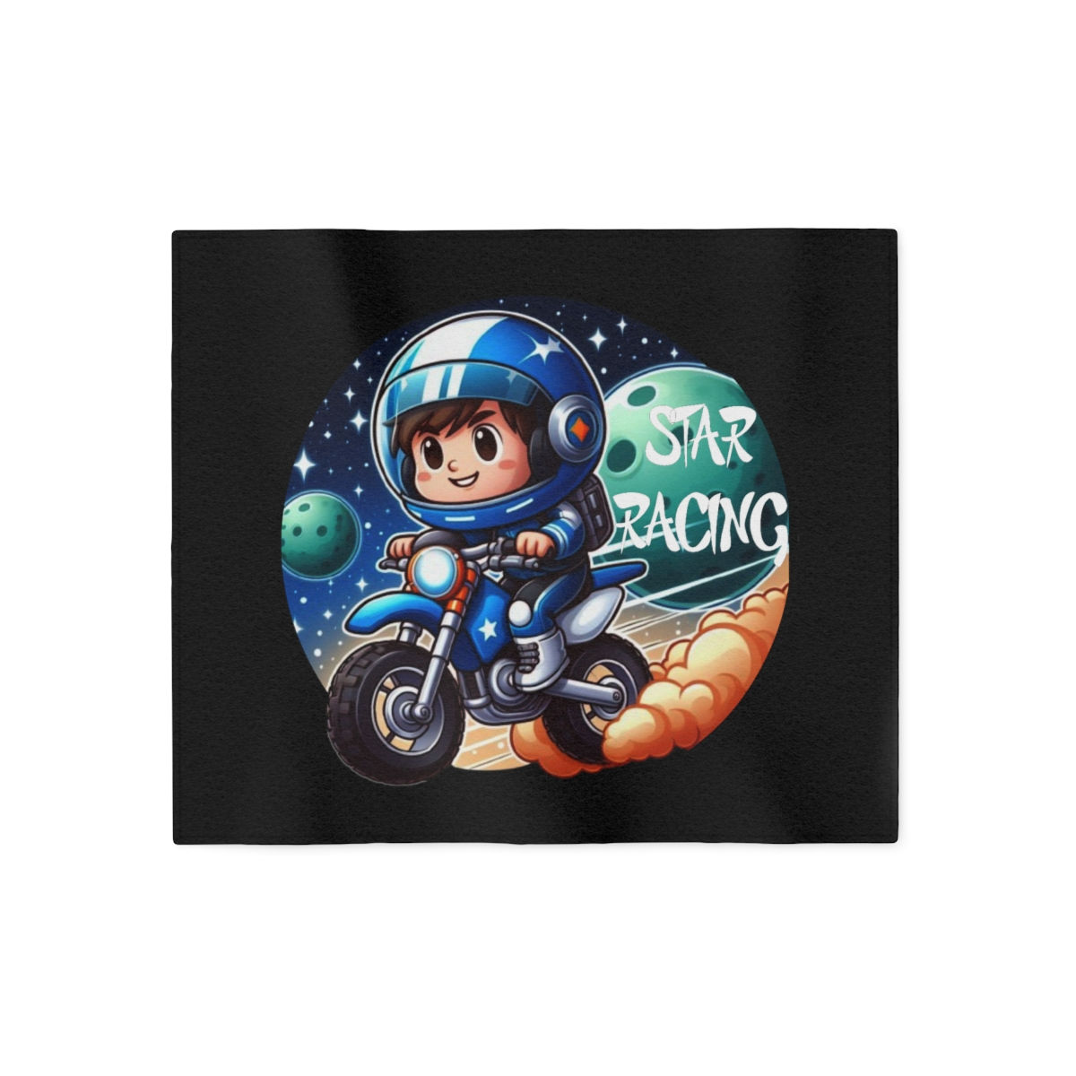 MX Star Racing Sweatshirt Blanket