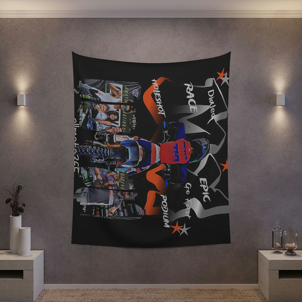 Thumbnail: MotoPrinted Wall Tapestry