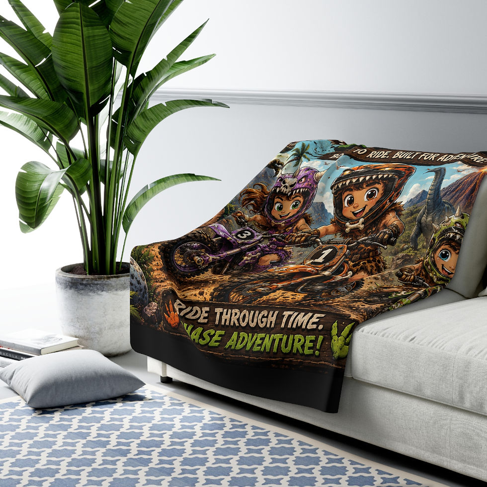 Thumbnail: Cave Kids Sherpa Fleece Blanket