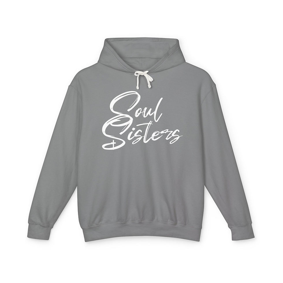 Thumbnail: Soul Sisters Unisex Lightweight Hooded Sweatshirt