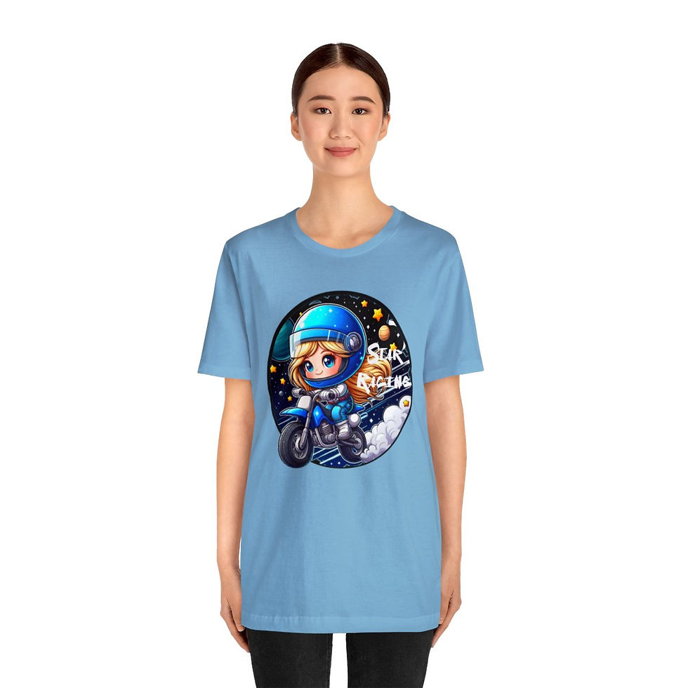 Thumbnail: MX Girl Star Racing Adult Unisex Jersey Short Sleeve Tee