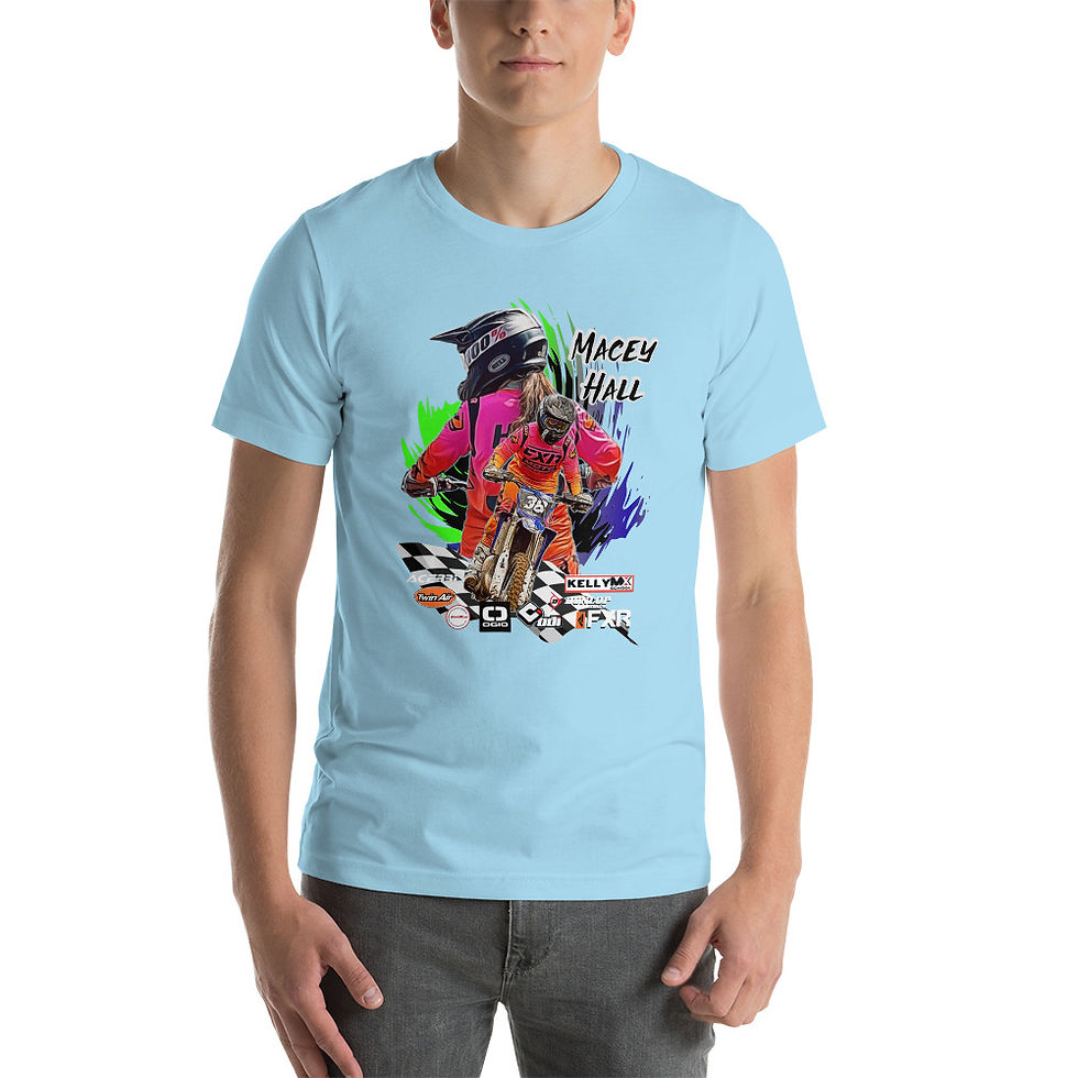 Thumbnail: Macey Hall Front Only Unisex t-shirt