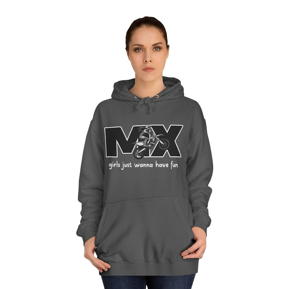 MX Girls wanna have fun Unisex College Hoodie