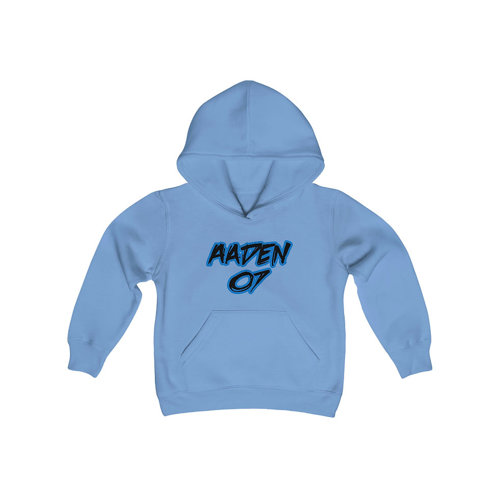 Thumbnail: MBPattersonYouth Heavy Blend Hooded Sweatshirt