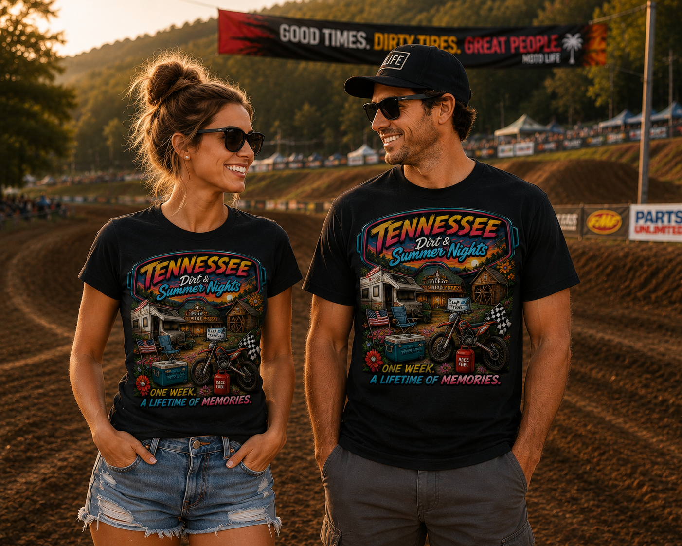 Tennessee Summer Nights FO Unisex Jersey Short Sleeve Tee
