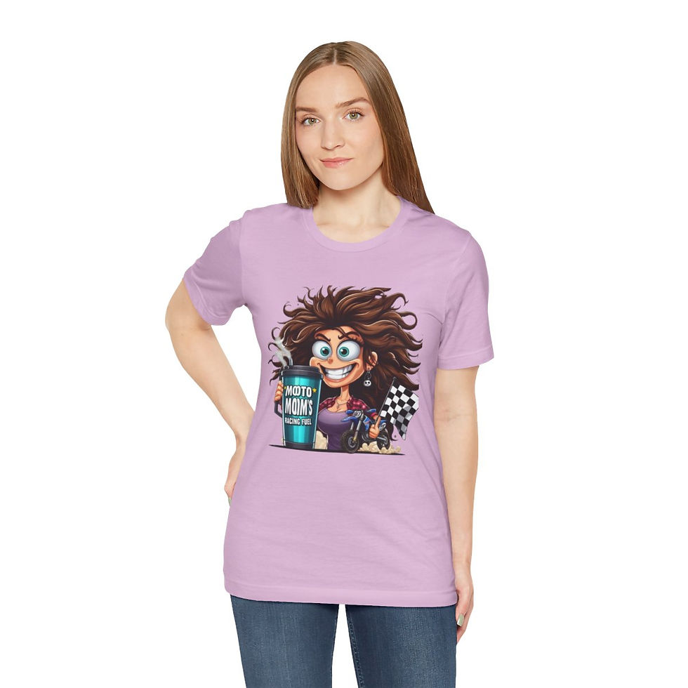 Thumbnail: Moto Mom2 Unisex Jersey Short Sleeve Tee