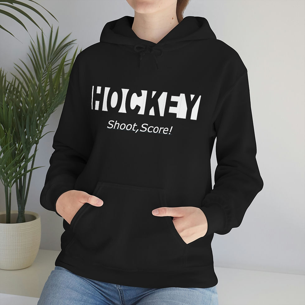Thumbnail: HockeyUnisex Heavy Blend™ Hooded Sweatshirt