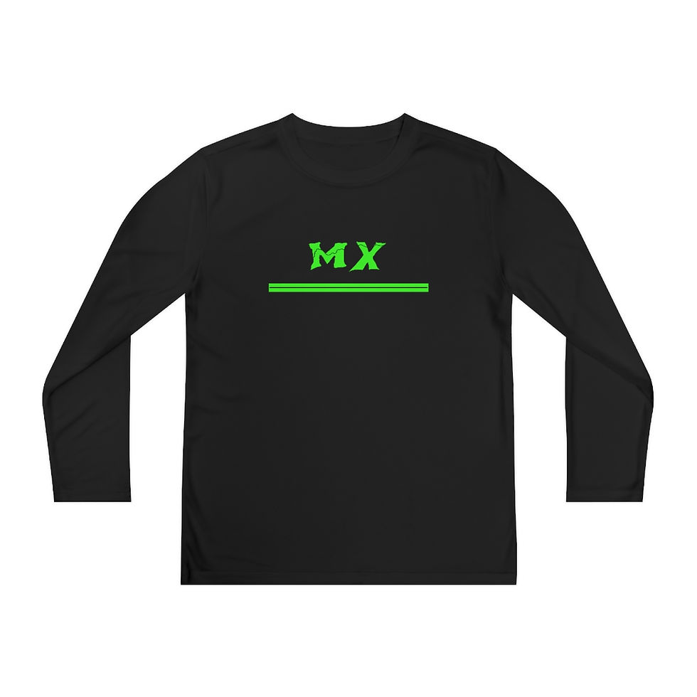 Thumbnail: MXGreenYouth Long Sleeve Competitor Tee